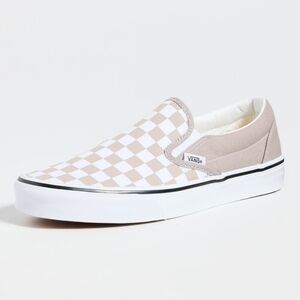 Vans Classic Slip-On Womens Shoes Sneakers Size 8.5 Check Checkered Casual